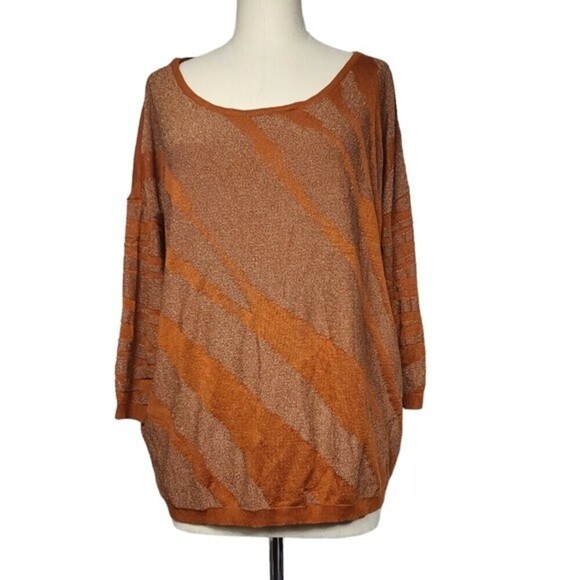 Lane Bryant Shimmer Metallic Sweater 18/20 - Picture 1 of 6